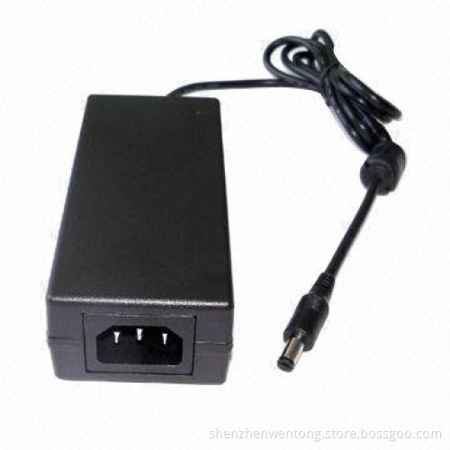 60W Desktop Power Adapter with OVP, OCP and SCP Protection, CE/FCC/UL Mark